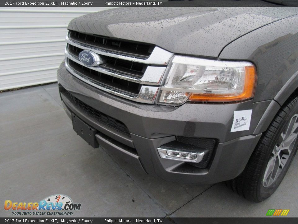 2017 Ford Expedition EL XLT Magnetic / Ebony Photo #10
