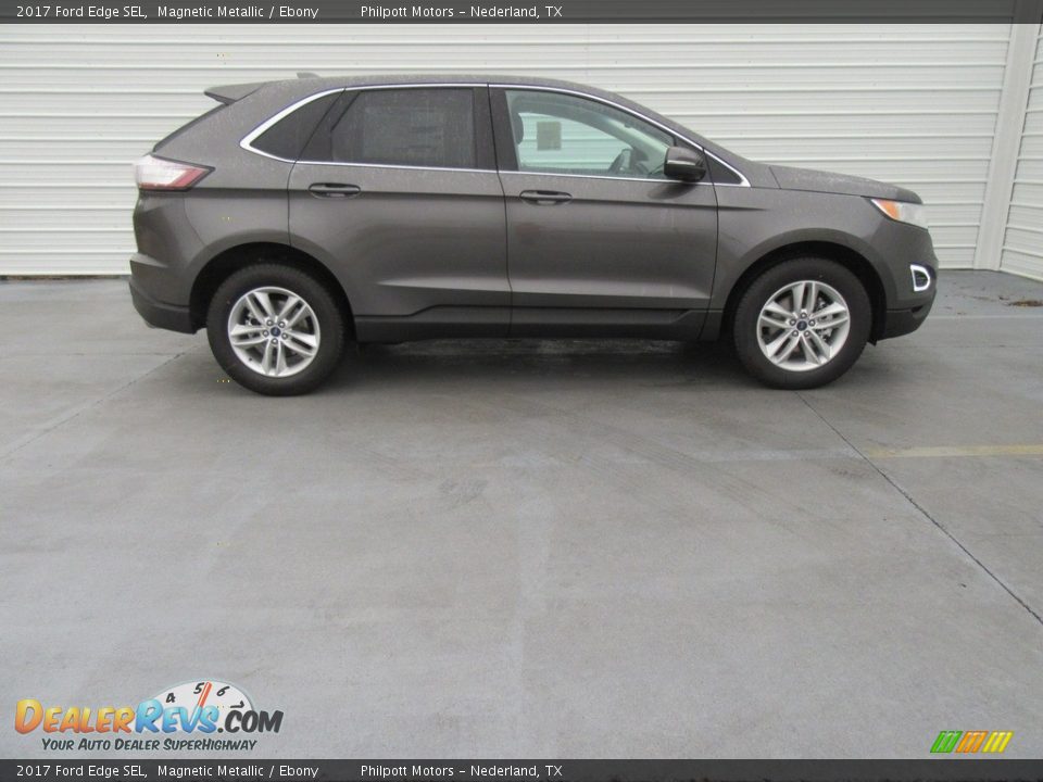 2017 Ford Edge SEL Magnetic Metallic / Ebony Photo #3