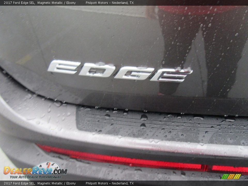 2017 Ford Edge SEL Magnetic Metallic / Ebony Photo #13