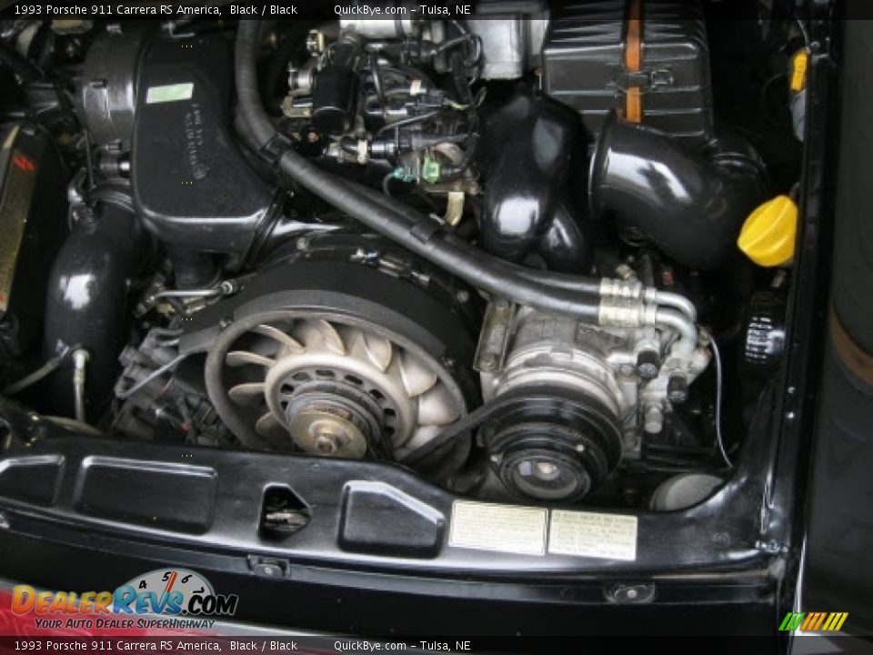 1993 Porsche 911 Carrera RS America 3.6 Liter SOHC 12V Flat 6 Cylinder Engine Photo #3