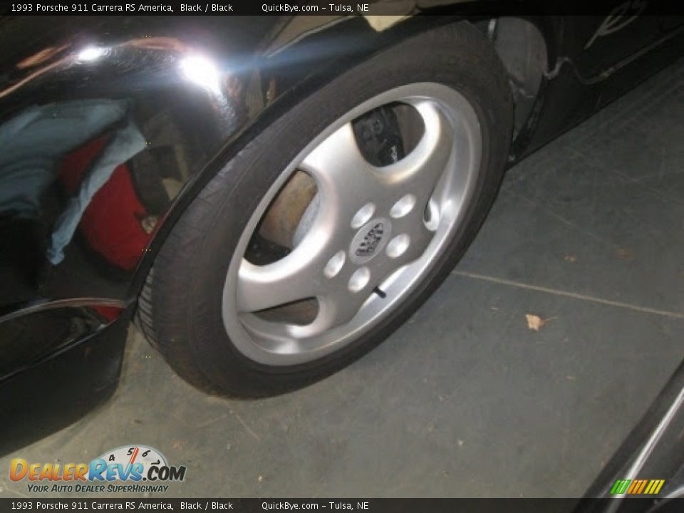 1993 Porsche 911 Carrera RS America Black / Black Photo #4