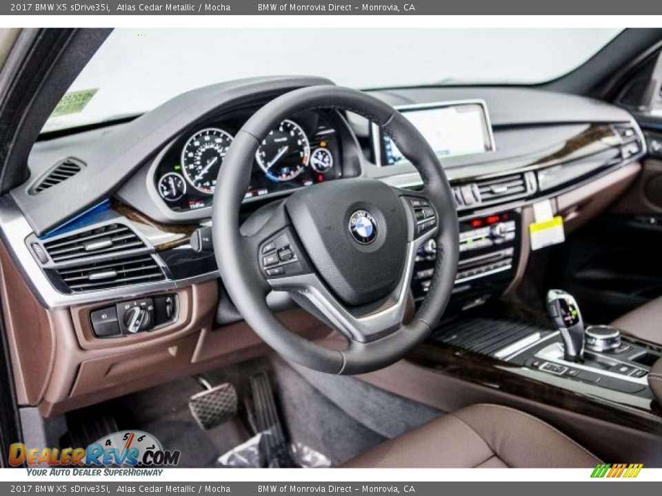 2017 BMW X5 sDrive35i Atlas Cedar Metallic / Mocha Photo #6