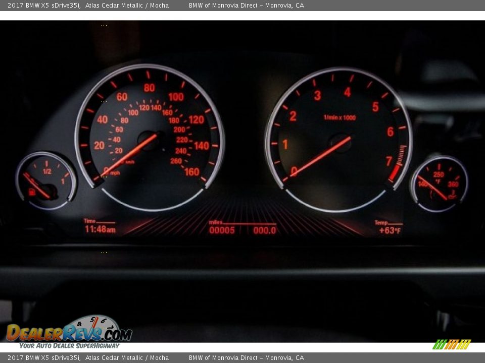 2017 BMW X5 sDrive35i Atlas Cedar Metallic / Mocha Photo #7