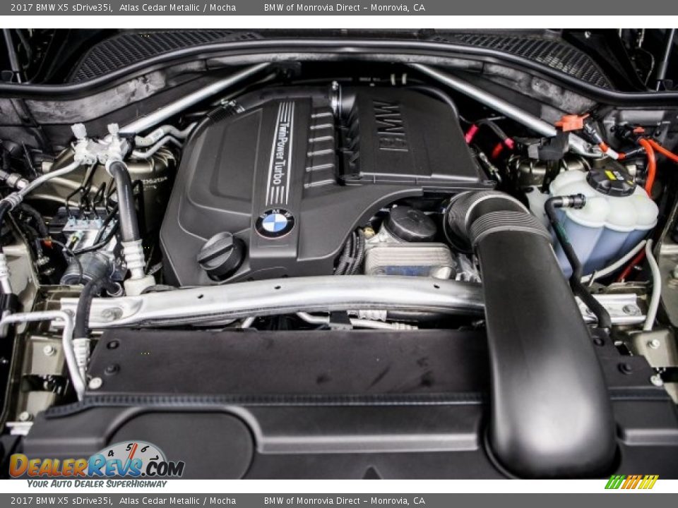 2017 BMW X5 sDrive35i Atlas Cedar Metallic / Mocha Photo #8