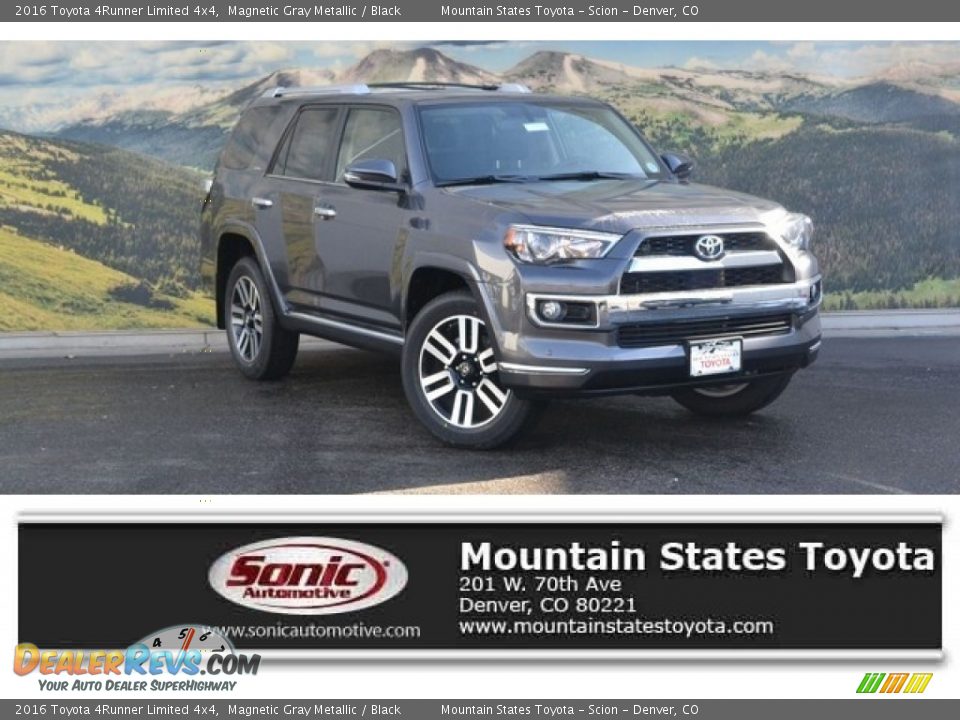 2016 Toyota 4Runner Limited 4x4 Magnetic Gray Metallic / Black Photo #1