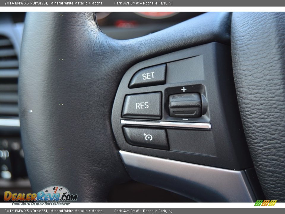2014 BMW X5 xDrive35i Mineral White Metallic / Mocha Photo #19