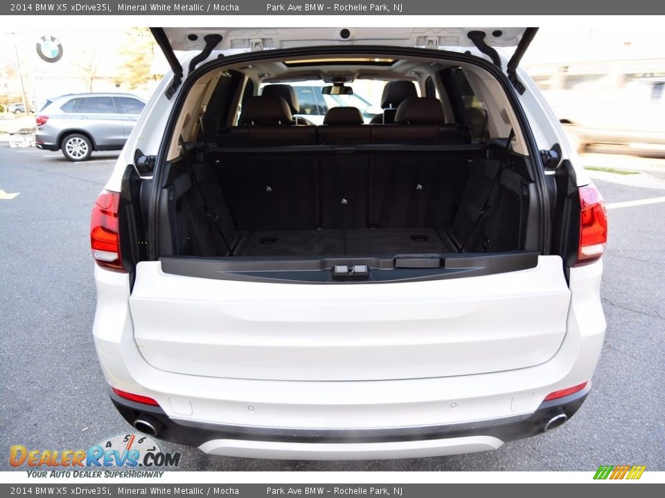2014 BMW X5 xDrive35i Mineral White Metallic / Mocha Photo #22