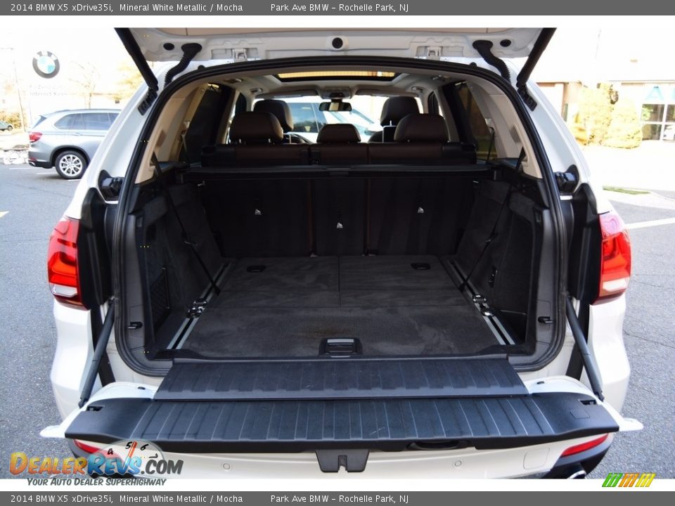 2014 BMW X5 xDrive35i Mineral White Metallic / Mocha Photo #23