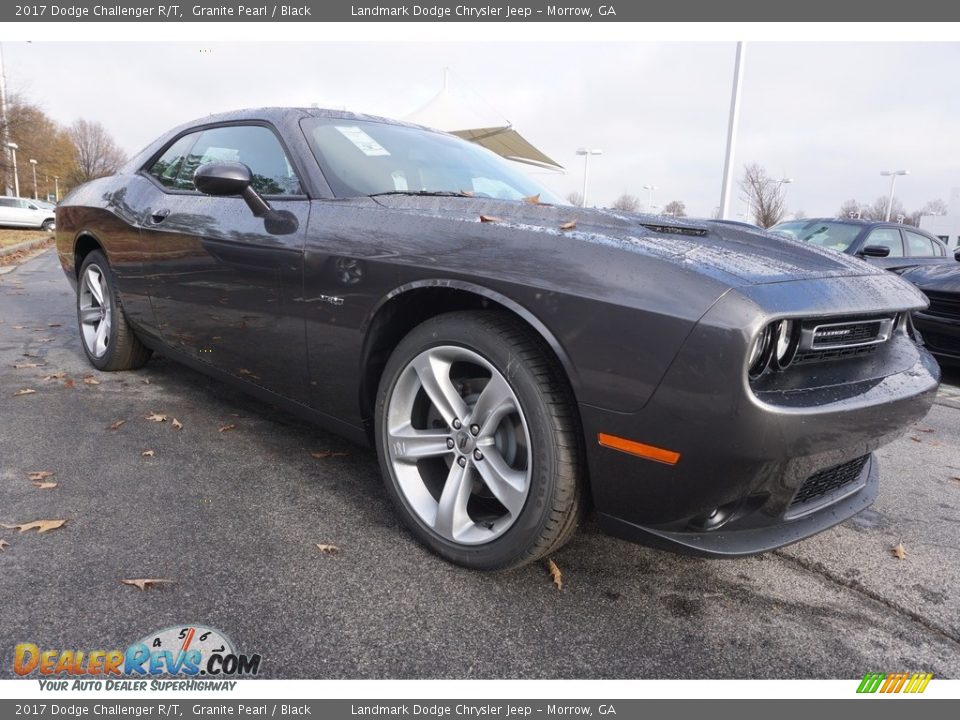 2017 Dodge Challenger R/T Granite Pearl / Black Photo #4