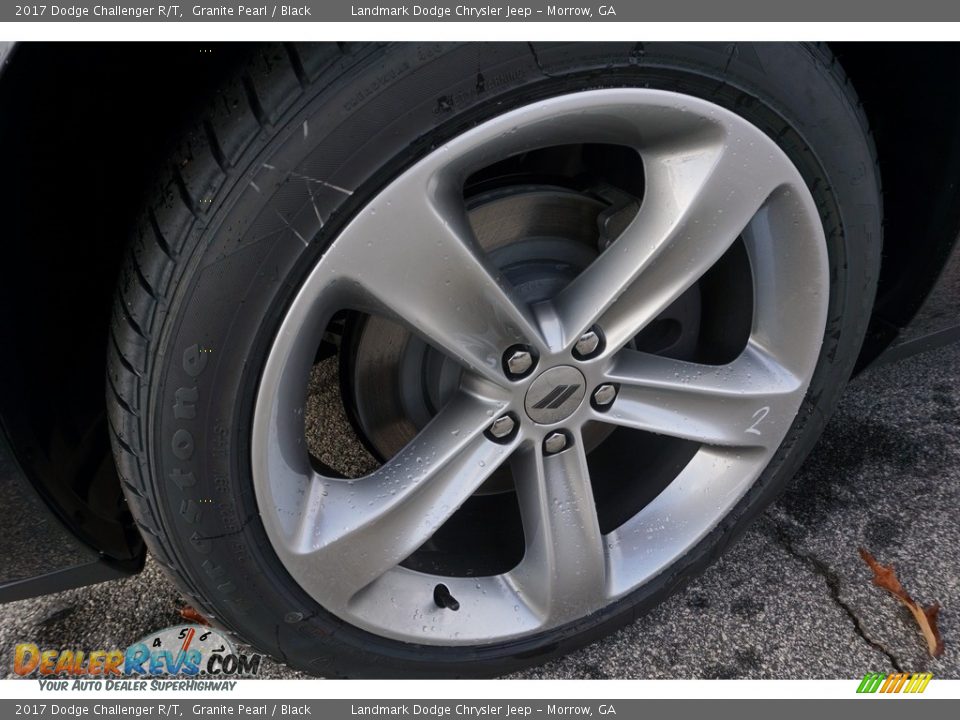 2017 Dodge Challenger R/T Granite Pearl / Black Photo #6