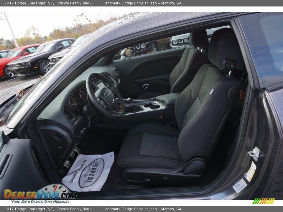 2017 Dodge Challenger R/T Granite Pearl / Black Photo #7