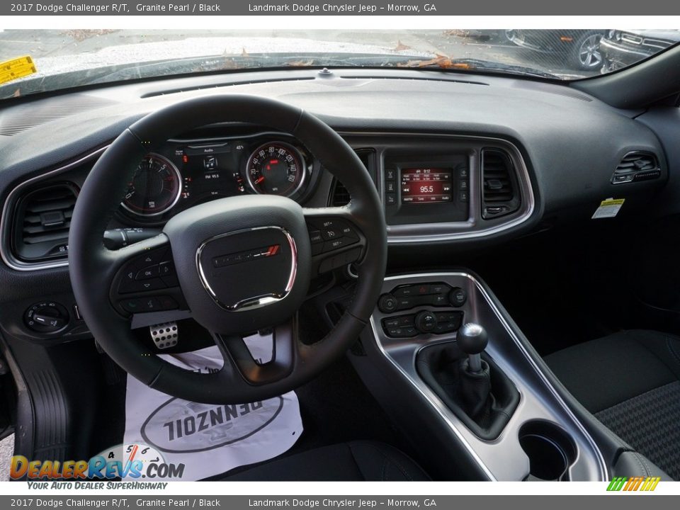 2017 Dodge Challenger R/T Granite Pearl / Black Photo #8