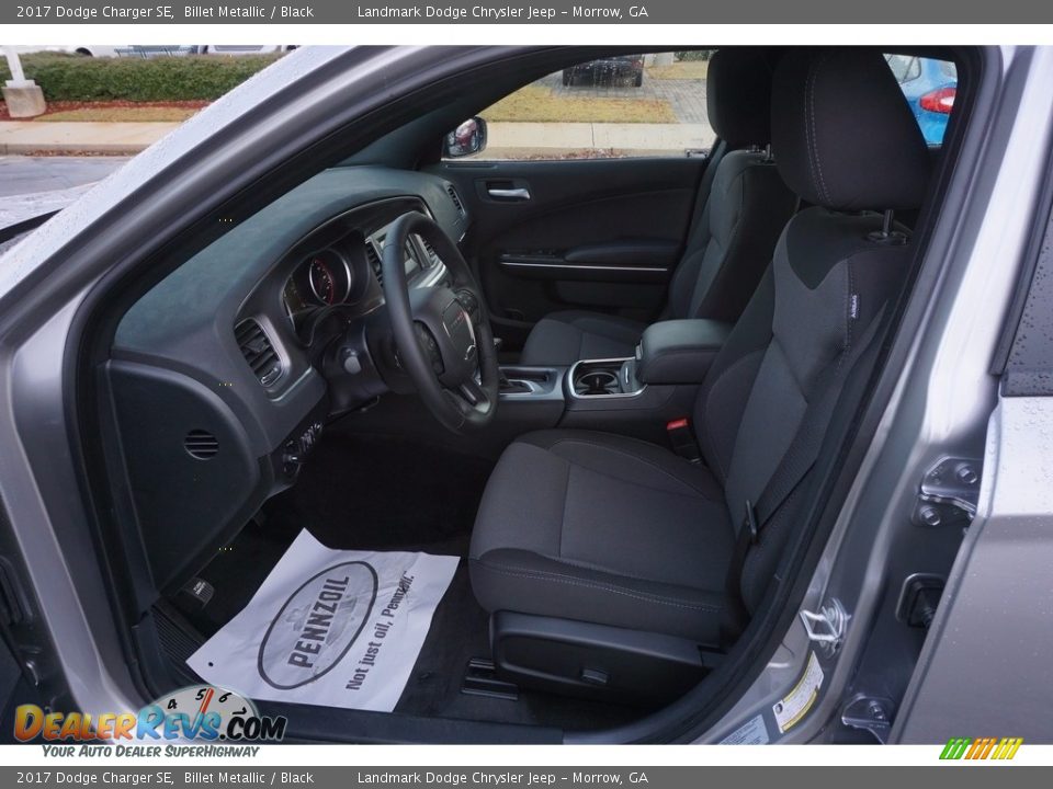 2017 Dodge Charger SE Billet Metallic / Black Photo #6