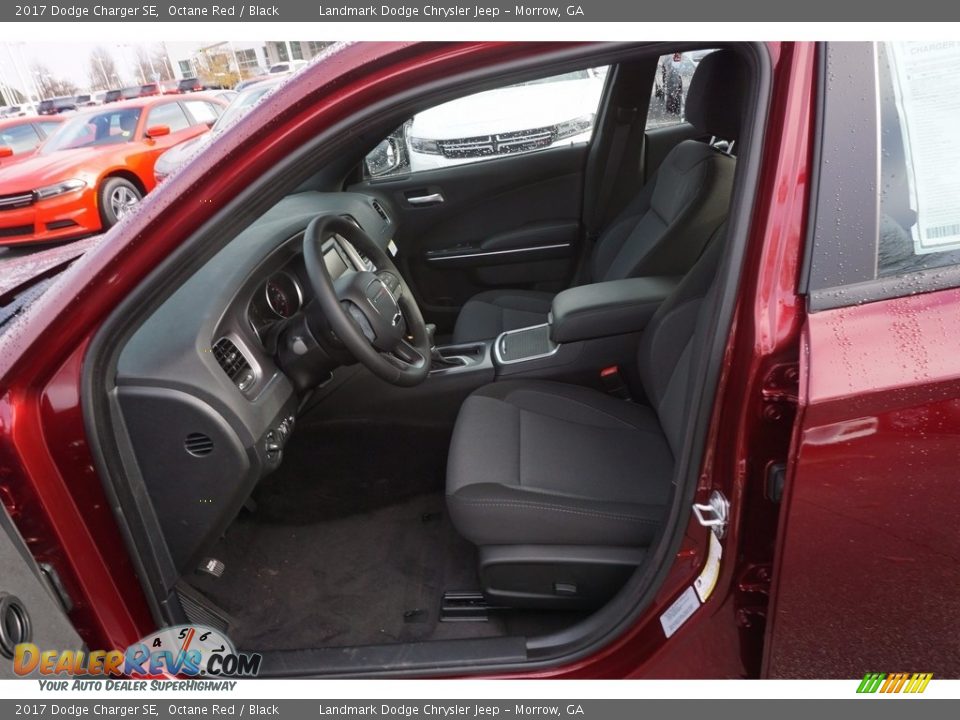 2017 Dodge Charger SE Octane Red / Black Photo #6