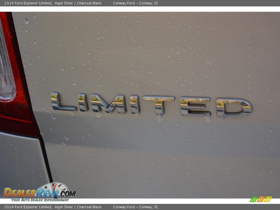 2014 Ford Explorer Limited Ingot Silver / Charcoal Black Photo #5
