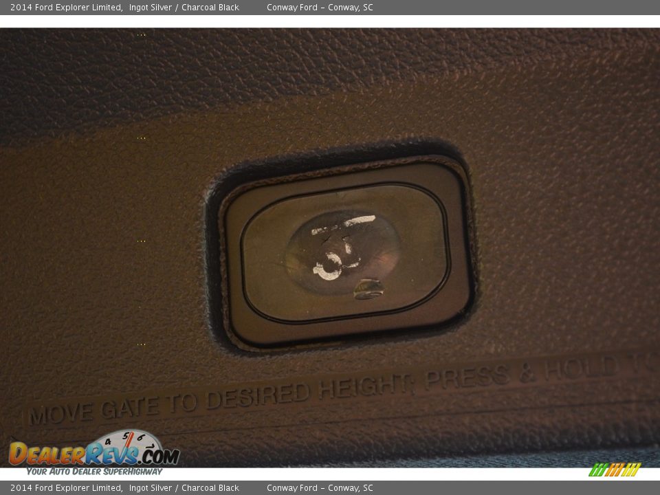 2014 Ford Explorer Limited Ingot Silver / Charcoal Black Photo #8