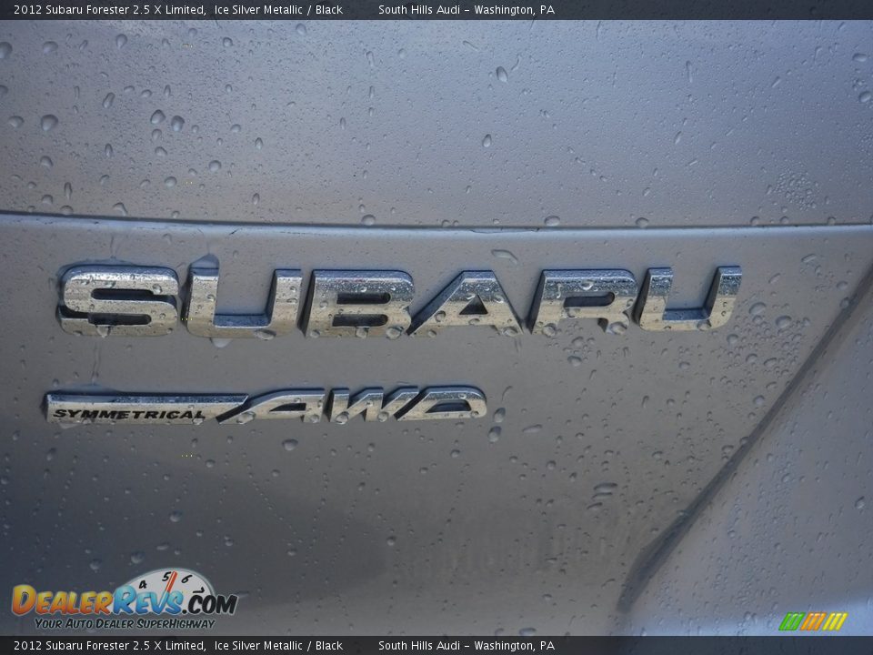 2012 Subaru Forester 2.5 X Limited Ice Silver Metallic / Black Photo #15