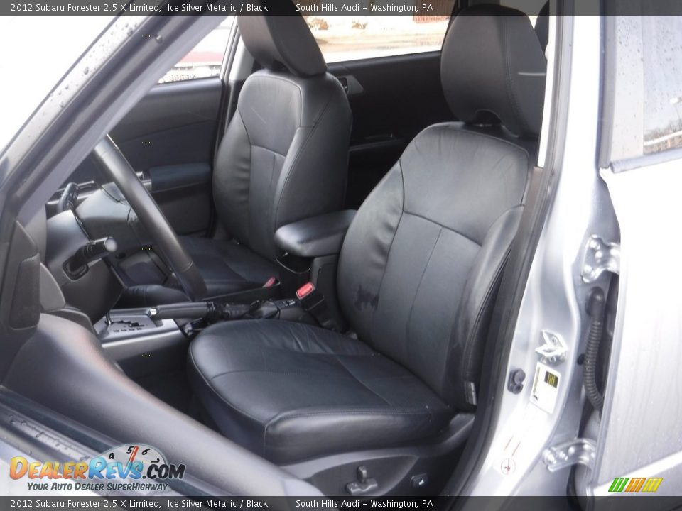 2012 Subaru Forester 2.5 X Limited Ice Silver Metallic / Black Photo #20