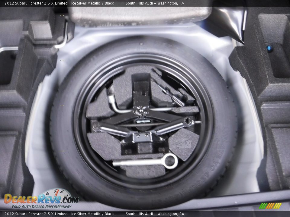 2012 Subaru Forester 2.5 X Limited Ice Silver Metallic / Black Photo #34