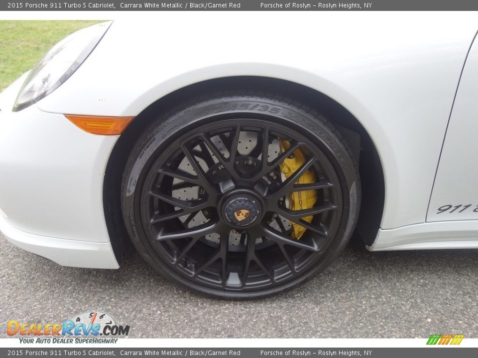 2015 Porsche 911 Turbo S Cabriolet Wheel Photo #9
