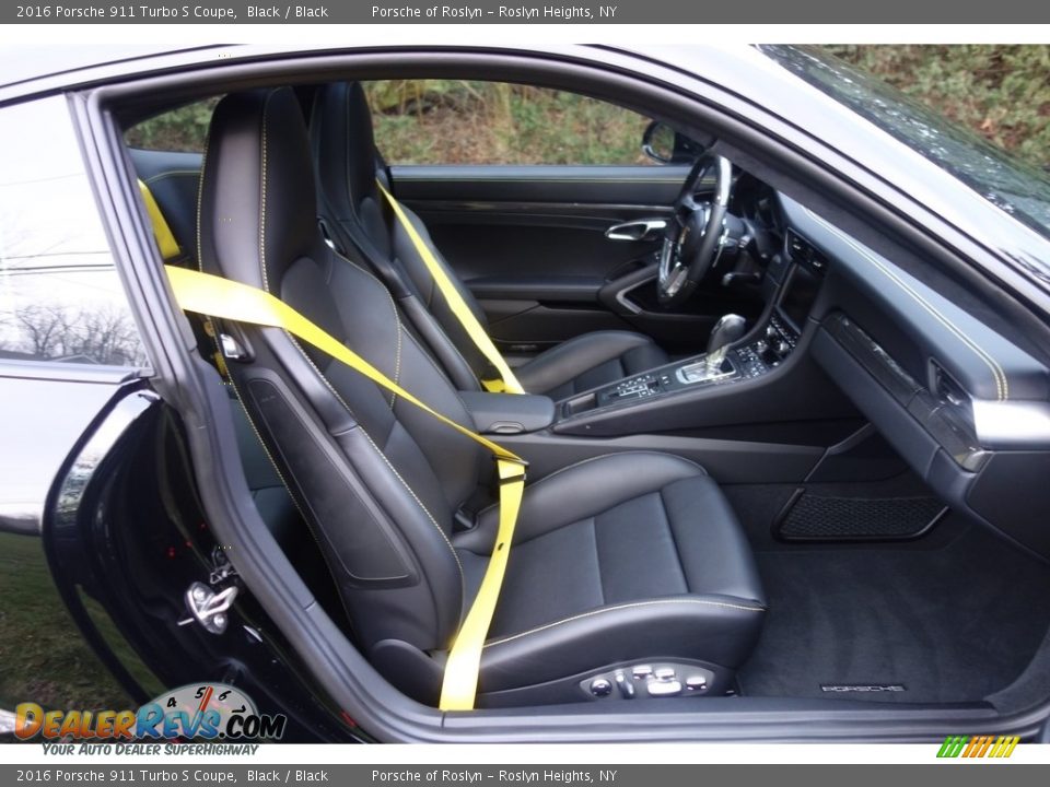 Front Seat of 2016 Porsche 911 Turbo S Coupe Photo #16