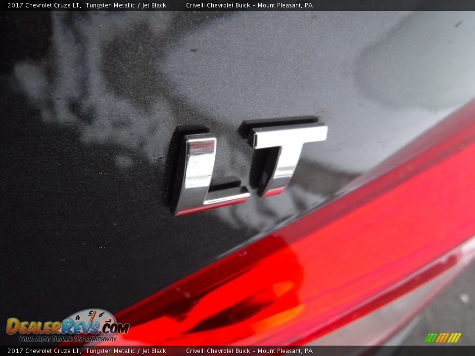 2017 Chevrolet Cruze LT Tungsten Metallic / Jet Black Photo #7