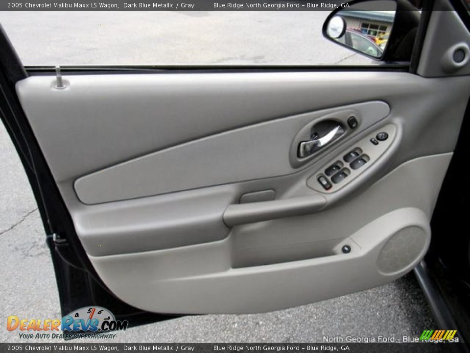 2005 Chevrolet Malibu Maxx LS Wagon Dark Blue Metallic / Gray Photo #11