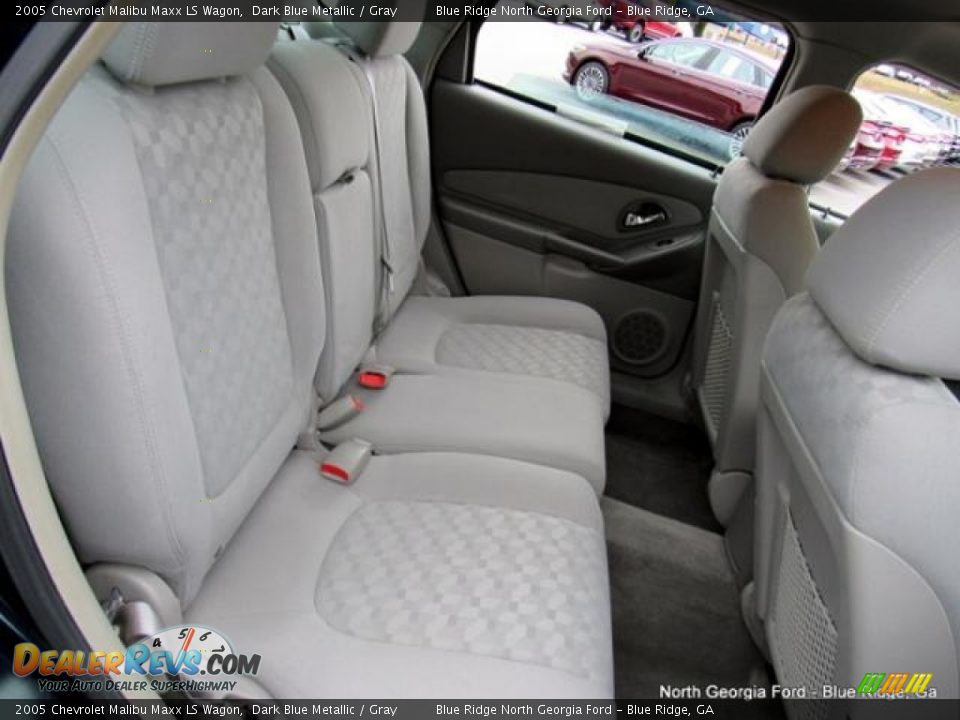 2005 Chevrolet Malibu Maxx LS Wagon Dark Blue Metallic / Gray Photo #16