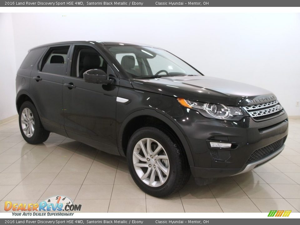 2016 Land Rover Discovery Sport HSE 4WD Santorini Black Metallic / Ebony Photo #1