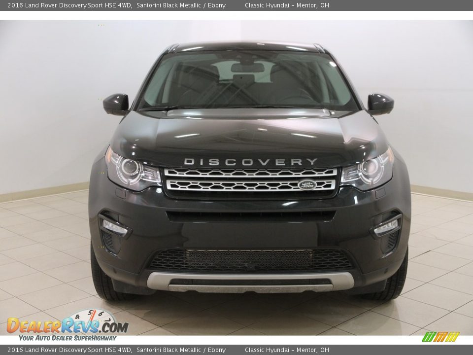 2016 Land Rover Discovery Sport HSE 4WD Santorini Black Metallic / Ebony Photo #2