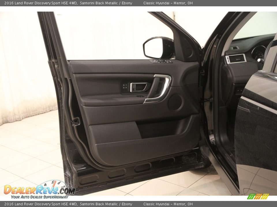 2016 Land Rover Discovery Sport HSE 4WD Santorini Black Metallic / Ebony Photo #4