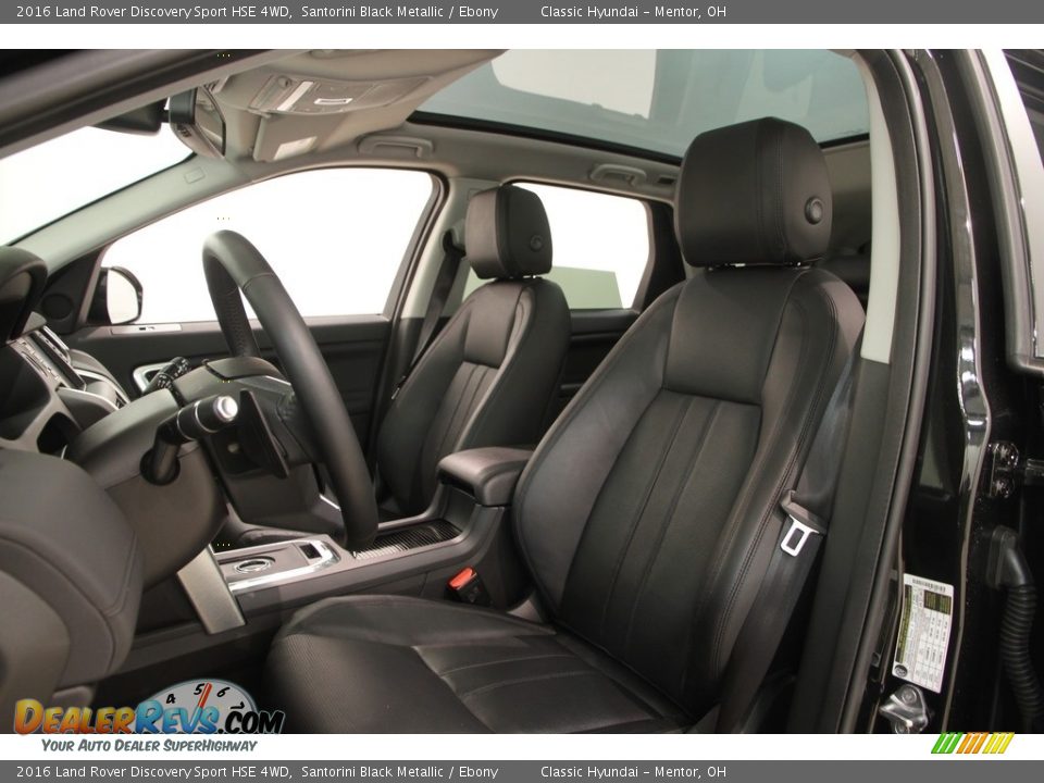 2016 Land Rover Discovery Sport HSE 4WD Santorini Black Metallic / Ebony Photo #5