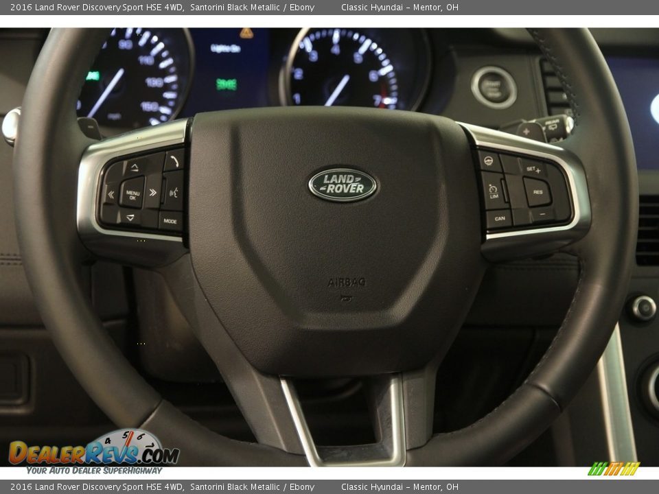 2016 Land Rover Discovery Sport HSE 4WD Santorini Black Metallic / Ebony Photo #6