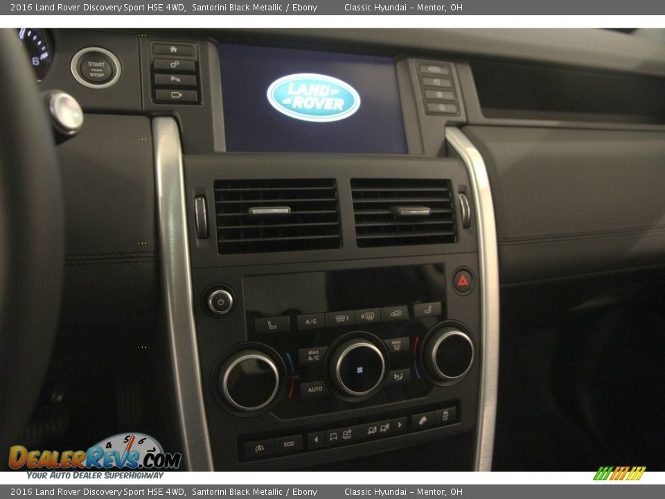 2016 Land Rover Discovery Sport HSE 4WD Santorini Black Metallic / Ebony Photo #8