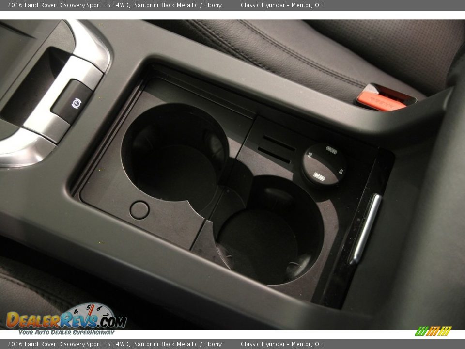 2016 Land Rover Discovery Sport HSE 4WD Santorini Black Metallic / Ebony Photo #16