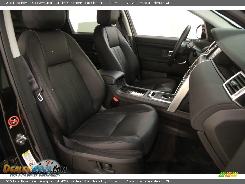2016 Land Rover Discovery Sport HSE 4WD Santorini Black Metallic / Ebony Photo #17