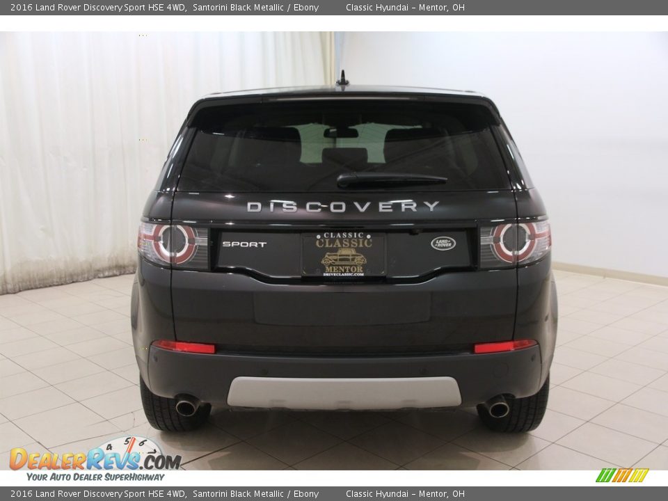 2016 Land Rover Discovery Sport HSE 4WD Santorini Black Metallic / Ebony Photo #21