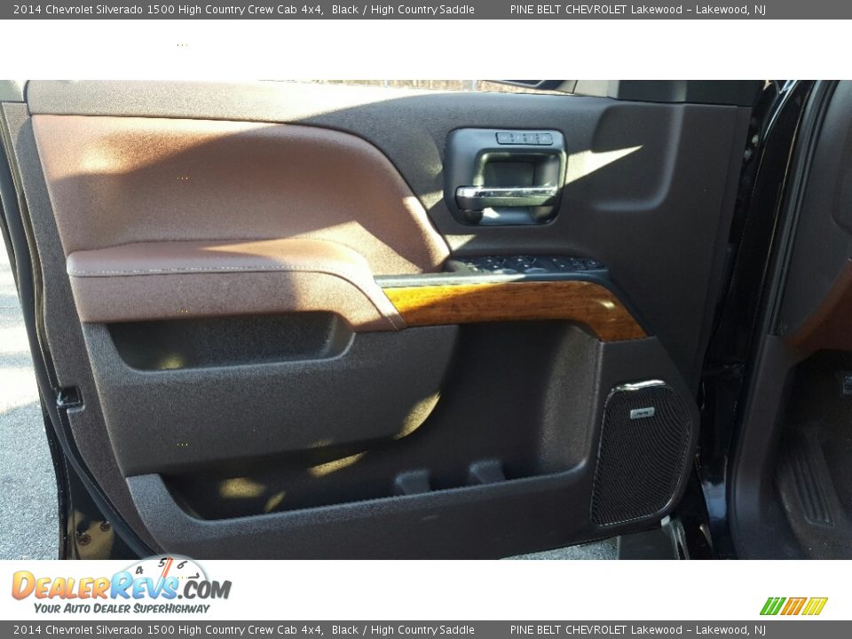 2014 Chevrolet Silverado 1500 High Country Crew Cab 4x4 Black / High Country Saddle Photo #13