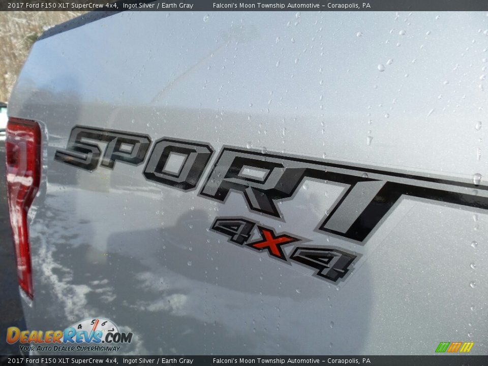 2017 Ford F150 XLT SuperCrew 4x4 Ingot Silver / Earth Gray Photo #5