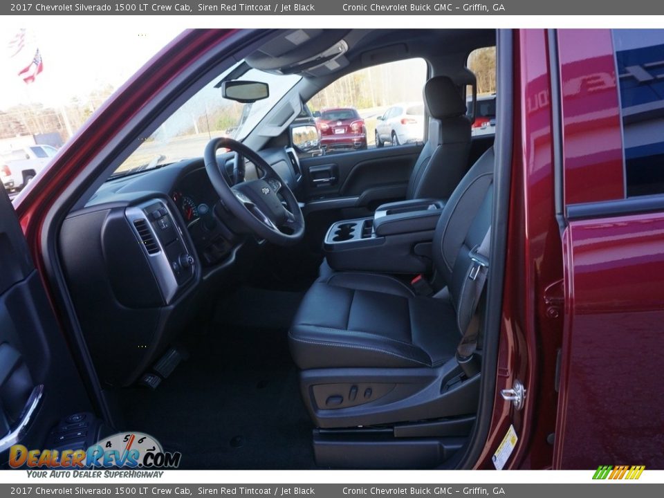 2017 Chevrolet Silverado 1500 LT Crew Cab Siren Red Tintcoat / Jet Black Photo #9