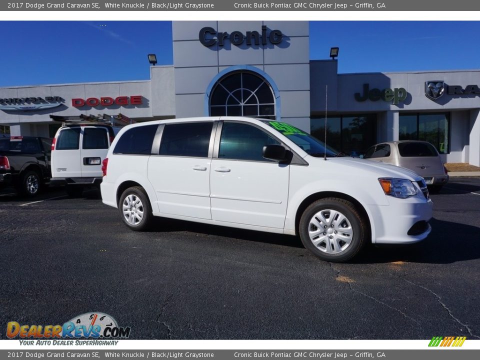 2017 Dodge Grand Caravan SE White Knuckle / Black/Light Graystone Photo #1