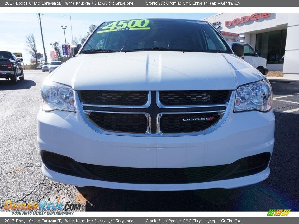2017 Dodge Grand Caravan SE White Knuckle / Black/Light Graystone Photo #2
