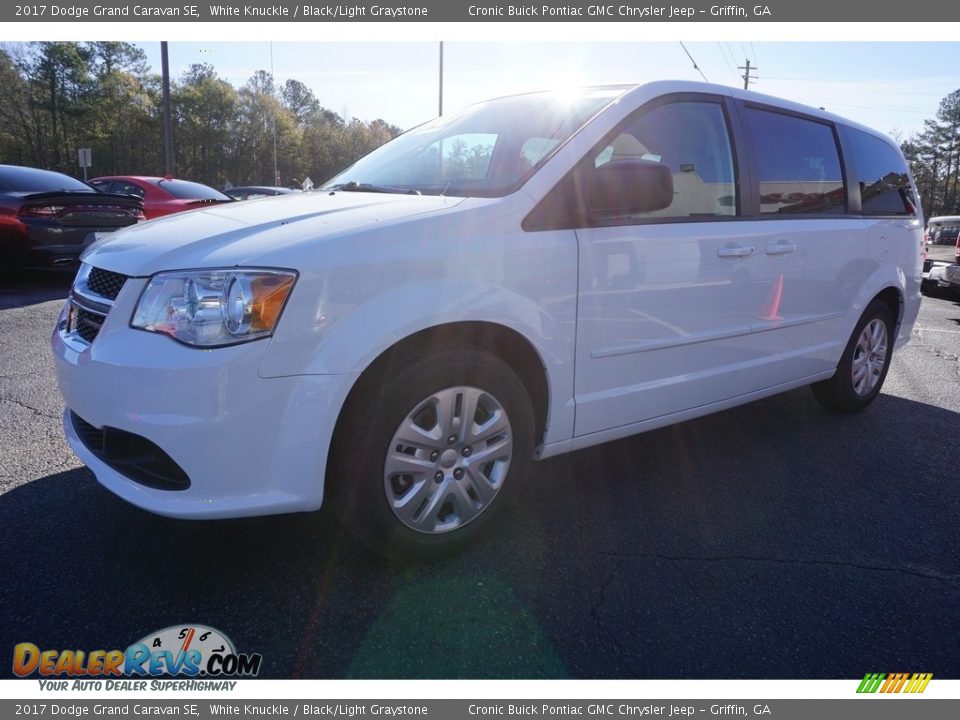 2017 Dodge Grand Caravan SE White Knuckle / Black/Light Graystone Photo #3