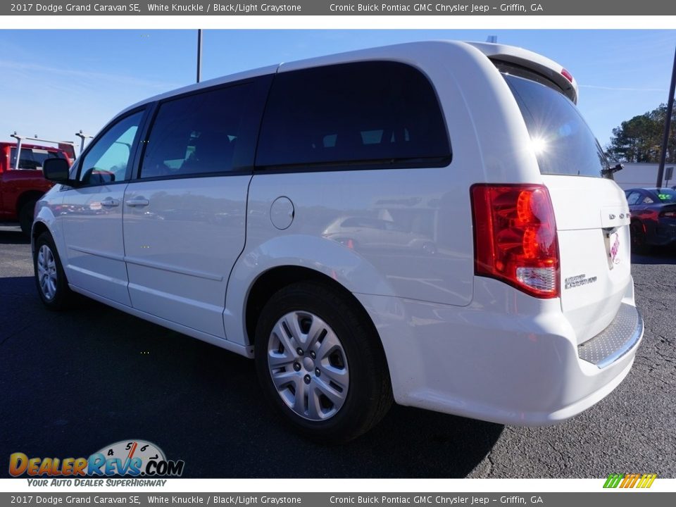 2017 Dodge Grand Caravan SE White Knuckle / Black/Light Graystone Photo #5
