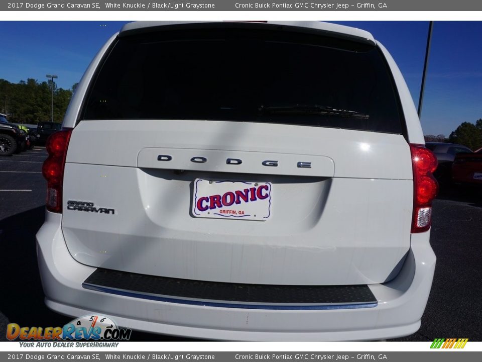 2017 Dodge Grand Caravan SE White Knuckle / Black/Light Graystone Photo #6
