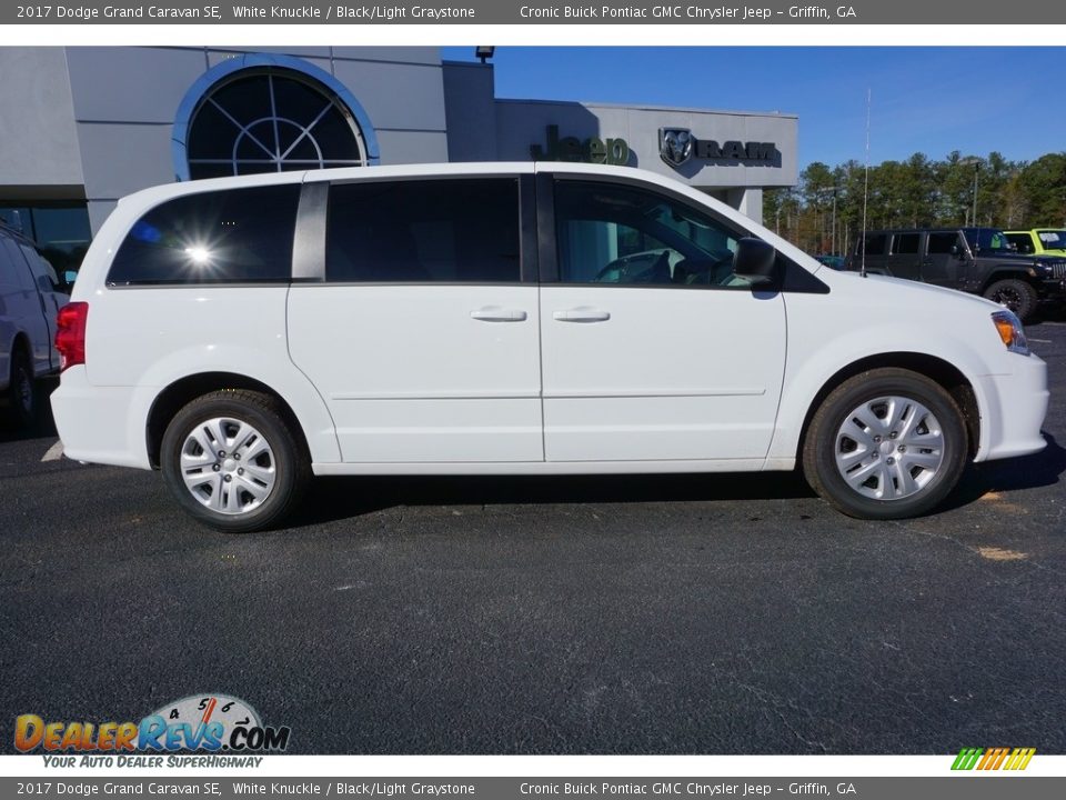 2017 Dodge Grand Caravan SE White Knuckle / Black/Light Graystone Photo #8