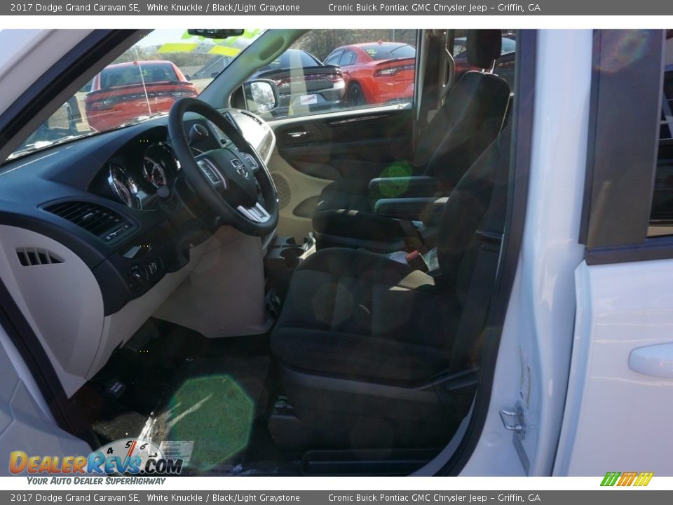 2017 Dodge Grand Caravan SE White Knuckle / Black/Light Graystone Photo #9