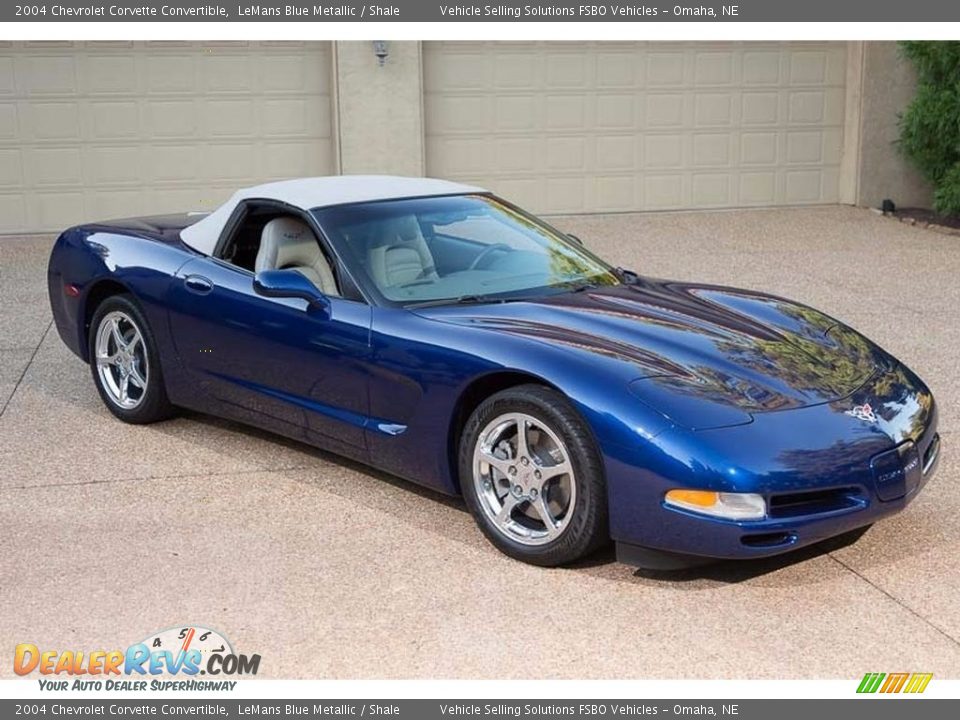 2004 Chevrolet Corvette Convertible LeMans Blue Metallic / Shale Photo #1