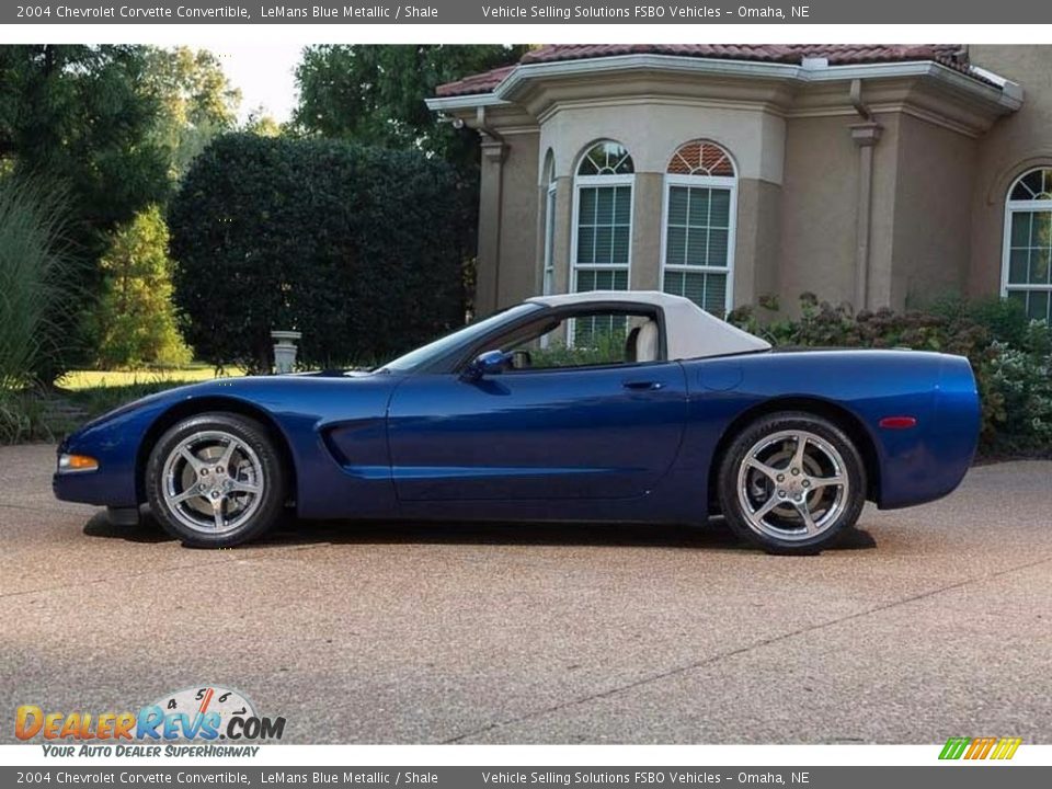 2004 Chevrolet Corvette Convertible LeMans Blue Metallic / Shale Photo #3