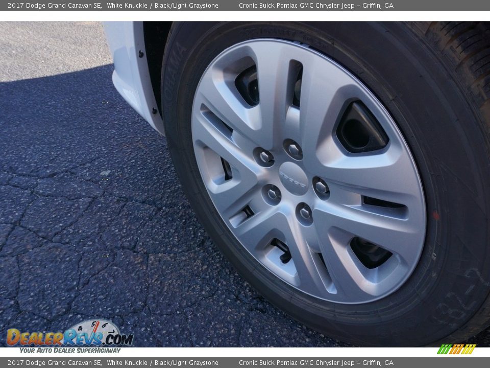 2017 Dodge Grand Caravan SE White Knuckle / Black/Light Graystone Photo #12